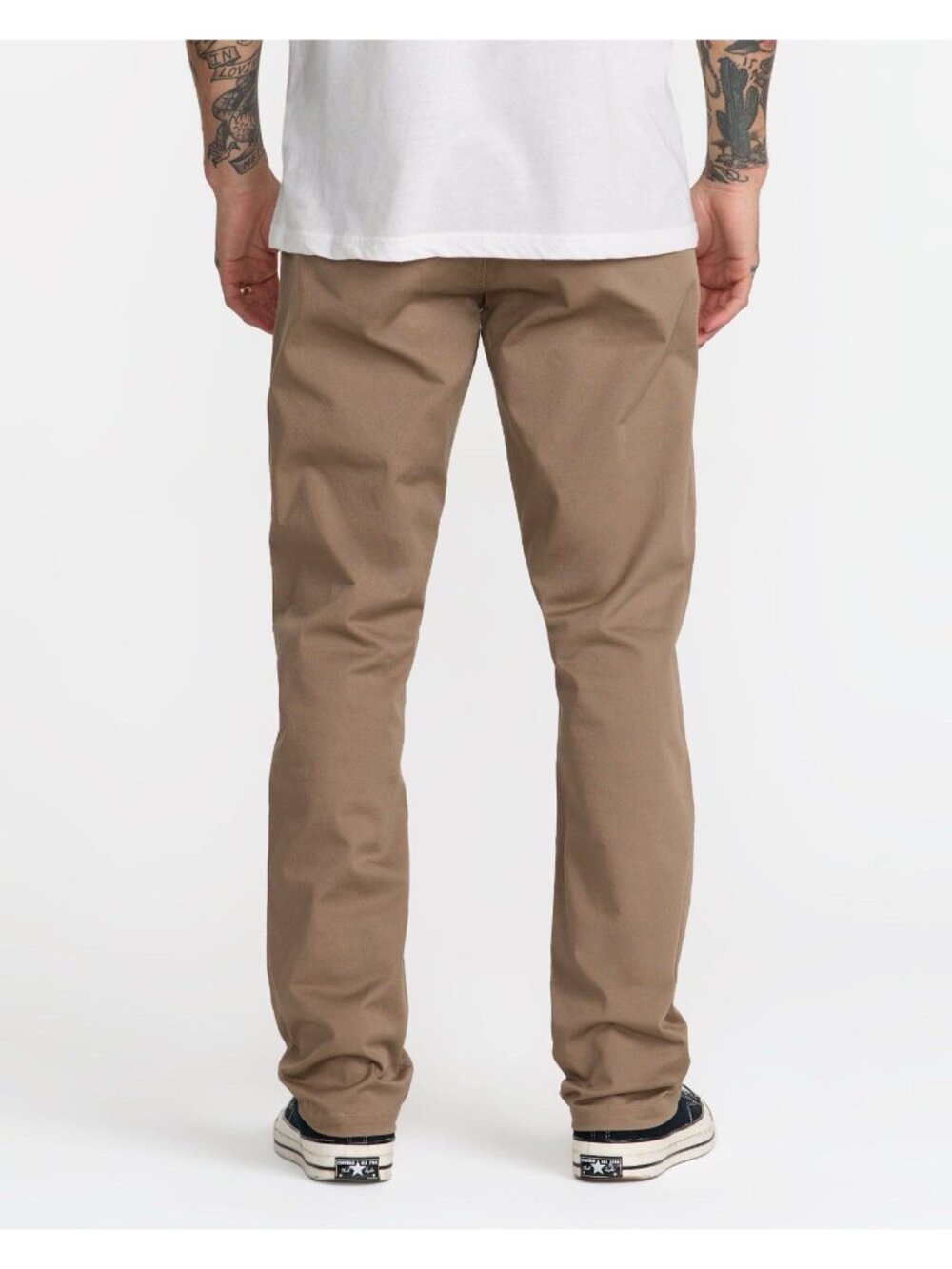 $66 RVCA Men’s Week-End Chino Pants Straight Fit Size 34 - Picture 2 of 4